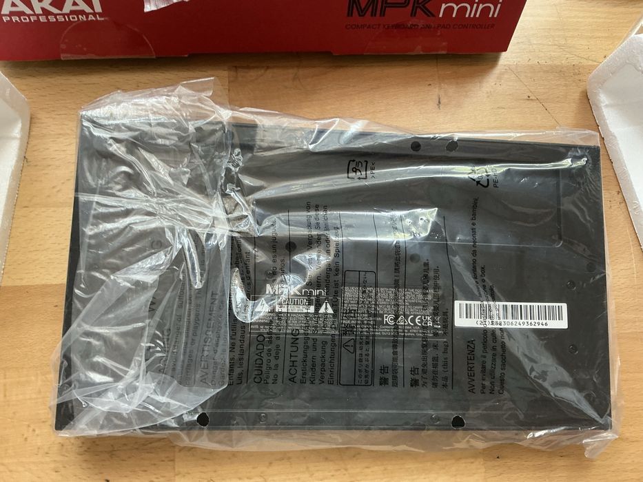MIDI-клавіатура Akai MPK Mini MK3 Special Edition Black (Повний комплект)