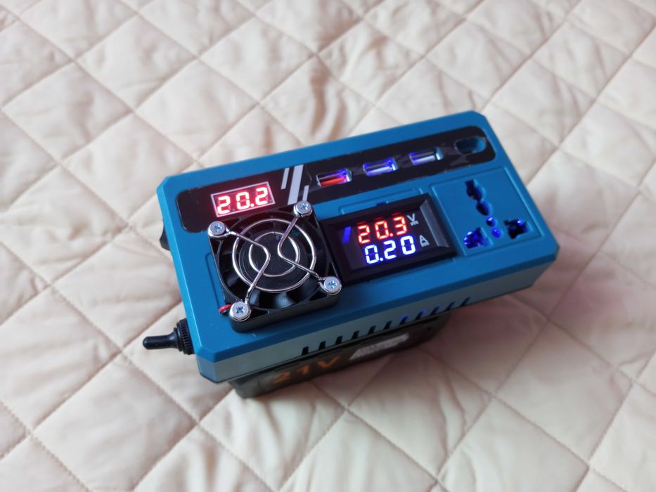 Инвертор.Преобразователь.Для аккумуляторов типа MAKITA 400 ватт