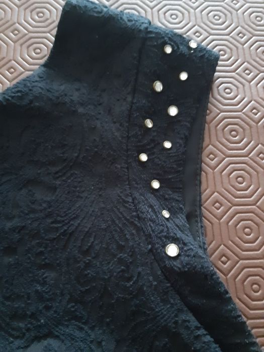 Vestido Zara preto