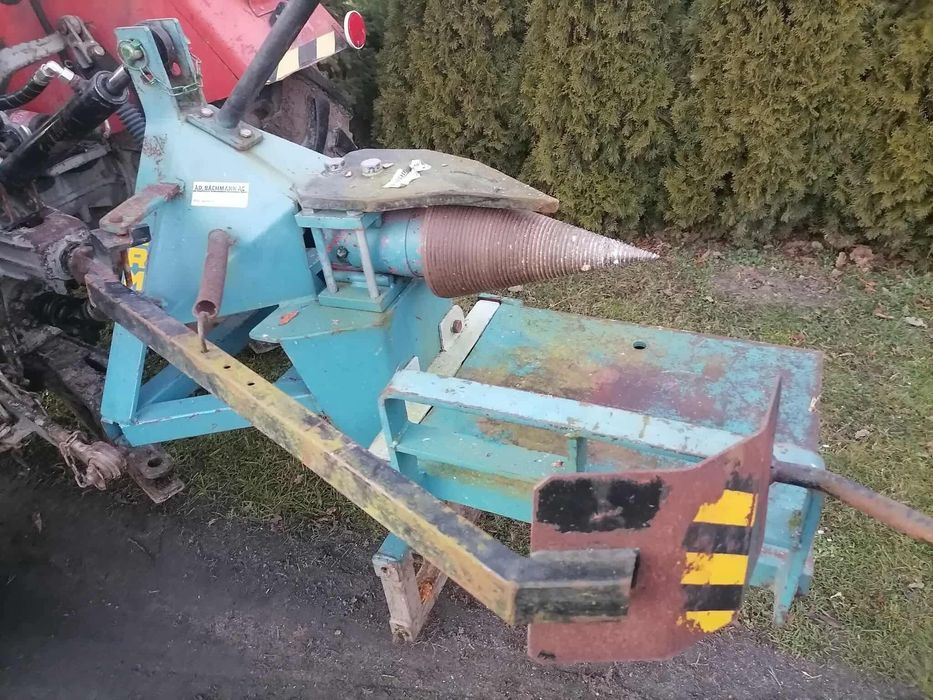 Łuparka do drewna MOCNA świdrowa Duża (drzewa,hydrauliczna)