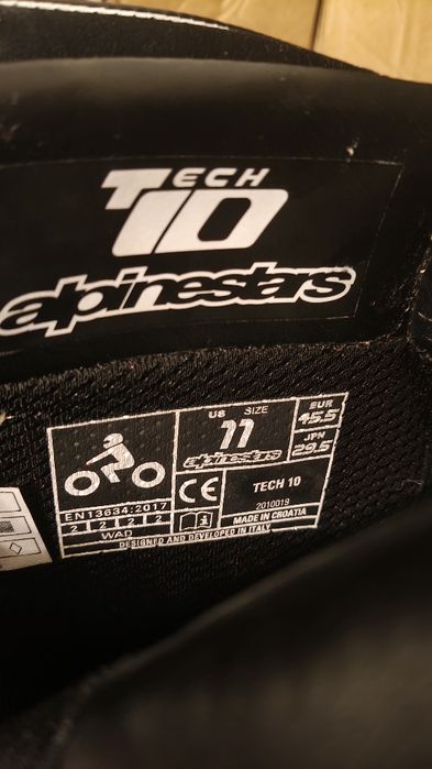Професійні кросові мотоботи Alpinestars Tech 10