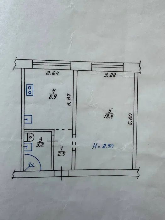 Супер ціна в продажі  1к. квартиру ‼️535 мкр-н Салтівка (93115)