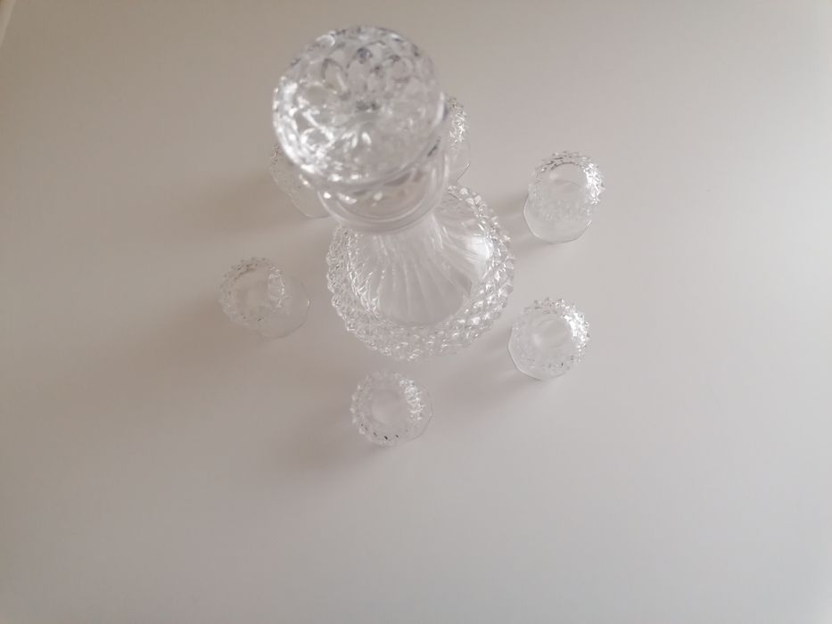 Conjunto de copos em cristal D'Arques , novo