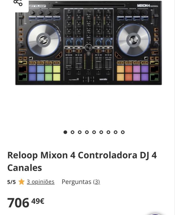 Mesa Dj Reloop Mixon 4