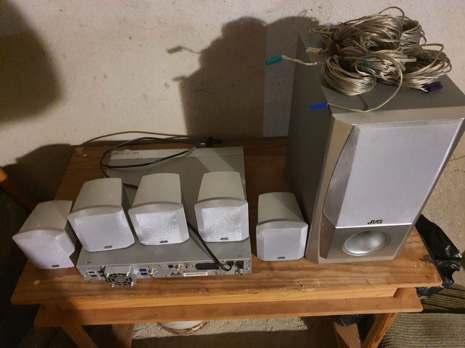 JVC Home Cinema - Leitor DVD, CD, Rádio, etc