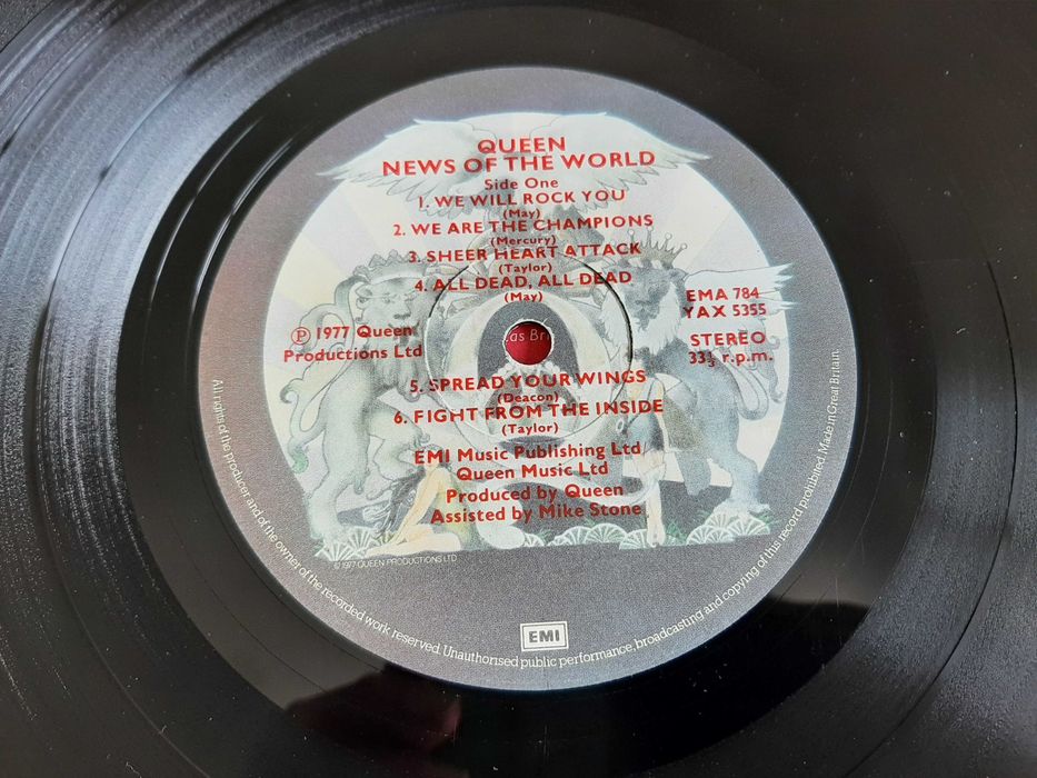 Queen - News Of The World - UK - Vinil LP