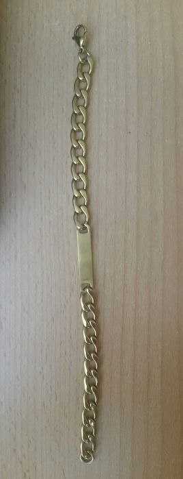 Bransoleta kolor złoty