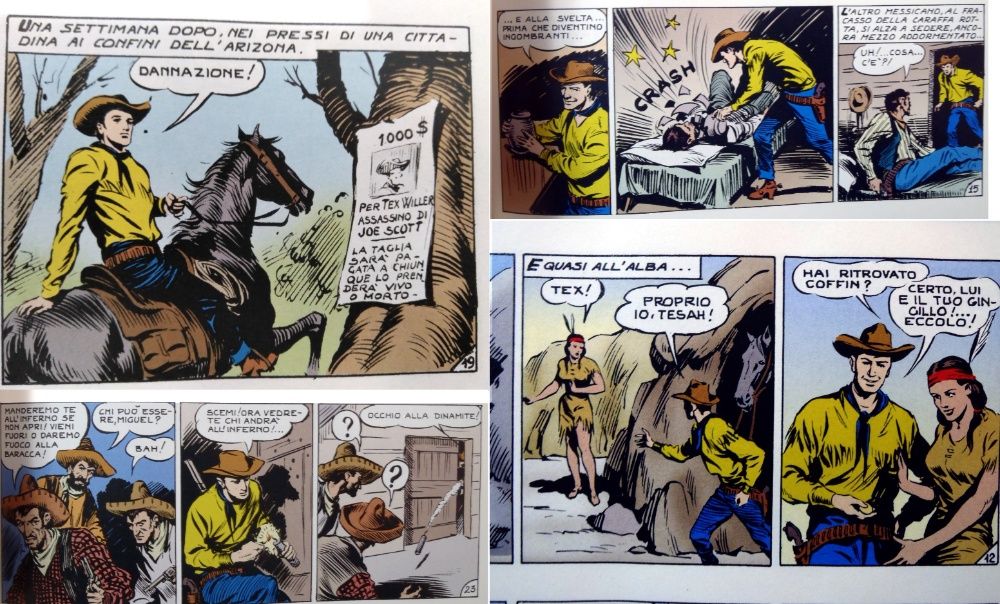 Tex Willer - Número 1 da Colecção histórica a cores