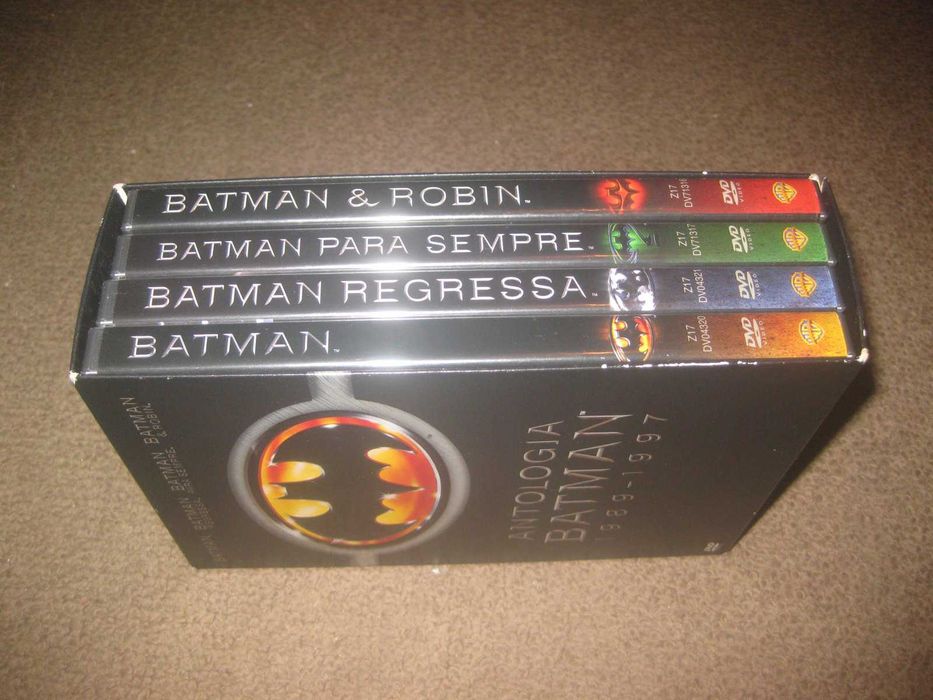 "Antologia Batman 1989/1997"Edição Especial de Colecionador com 2 DVDs