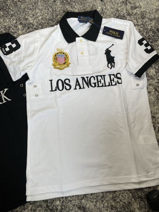 Футболка з комірцем Polo Ralph Lauren New York
