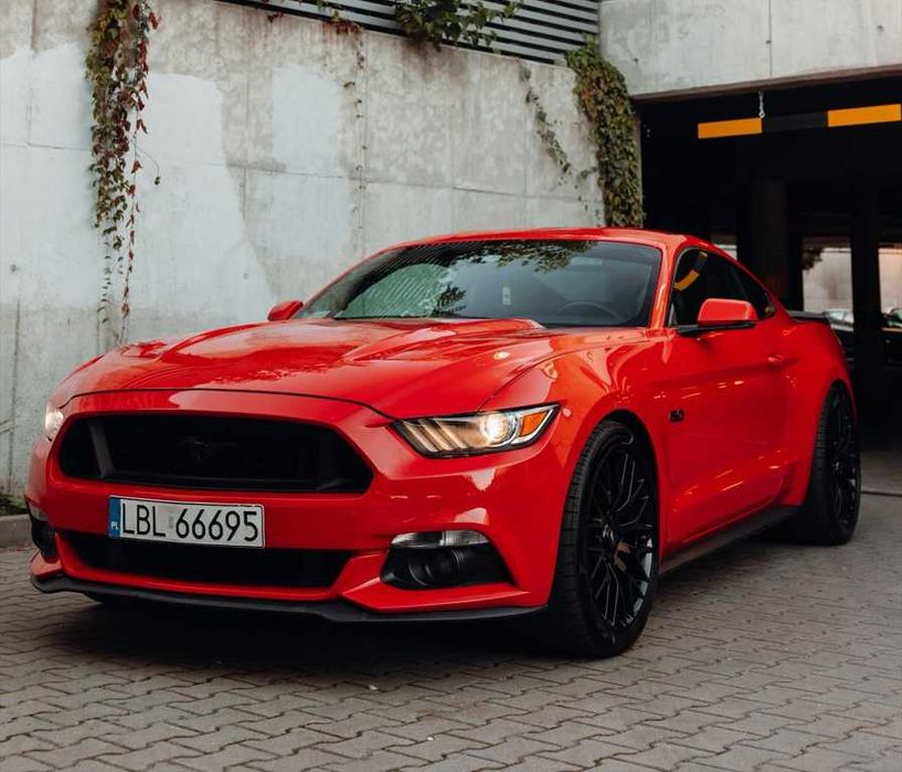 Auto do ślubu - Ford Mustang 5.0 GT - Wynajem auta na wesele