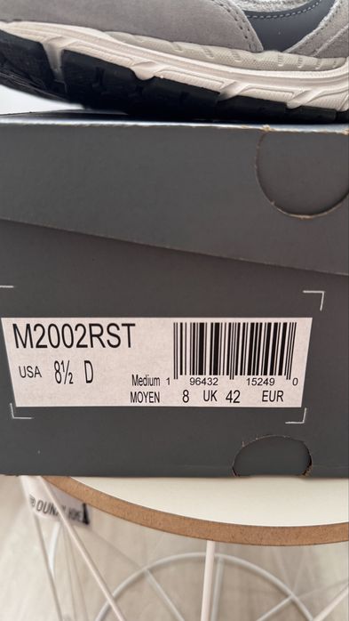 Кросівки чоловічі New Balance 2002R Grey M2002Rst