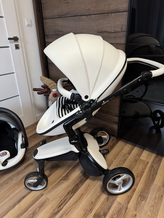 Wózek Mima Xari zestaw pełny z fotelikiem i bazą isofix