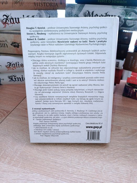 Psychologia społeczna Rozwiązane tajemnice