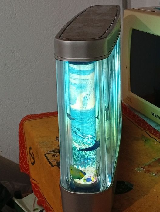 Aquário Decorativo Lâmpada em movimento