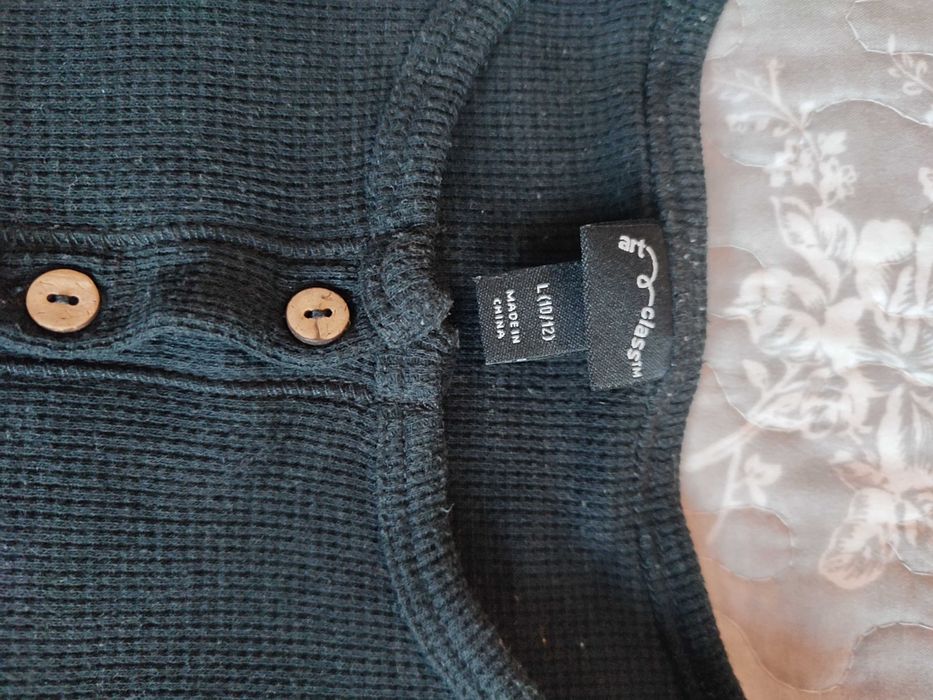 Bawełniane body basic z krótkimi rękawami 10/12 r.