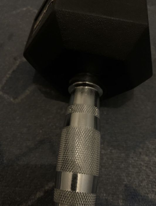 Zestaw hantli hex 2x10 kg