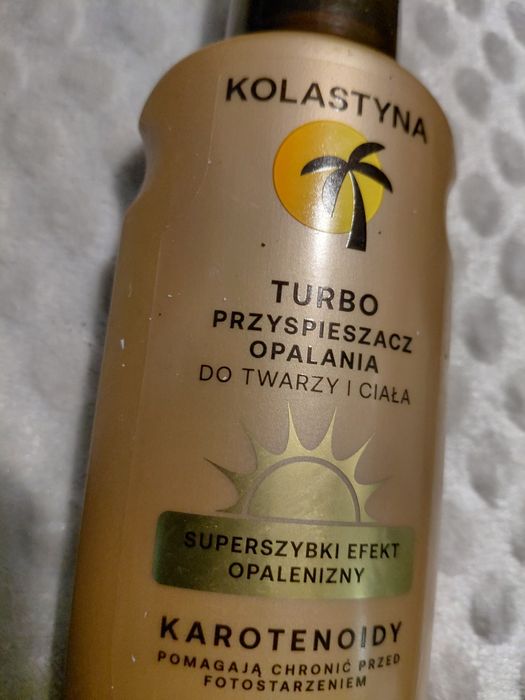 Kolastyna turbo przyspieszacz opalania do twarzy i ciała 150ml