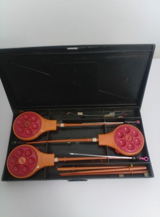 Подарочный набор для рыбалки со льда.3 удочки.