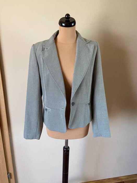 Zakiet marynarka blazer pepitka xxl 44 42 pepitka wzor +size