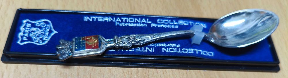 Colher de coleção de Paris, França
