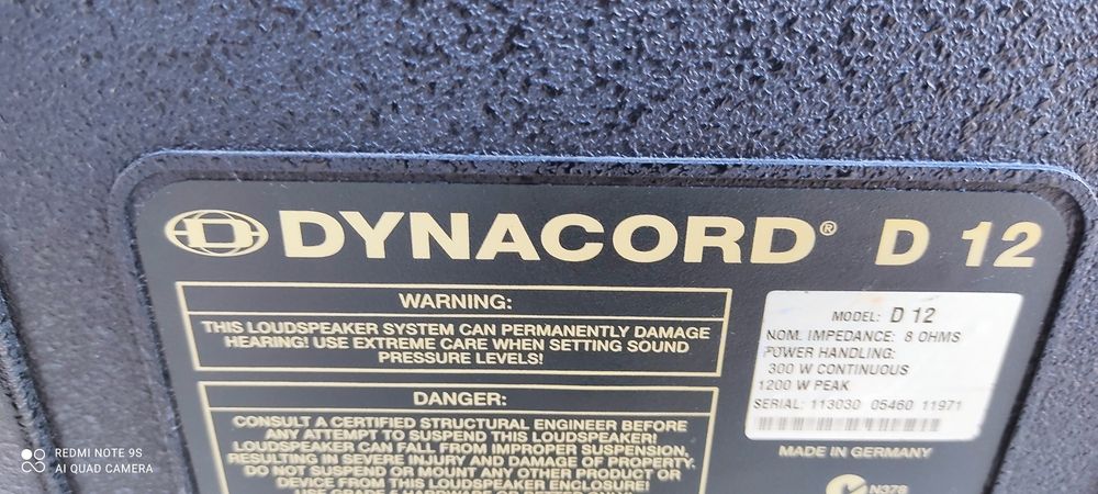 Акустическая система Dynacord D-lite 2000