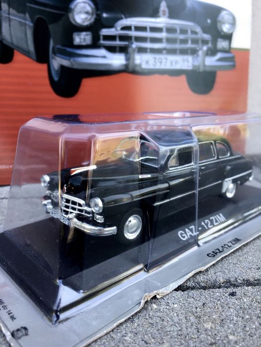 GAZ 12 ZIM #99-auta PRL,model,autka,kolekcja,deagostini,grafika,folder