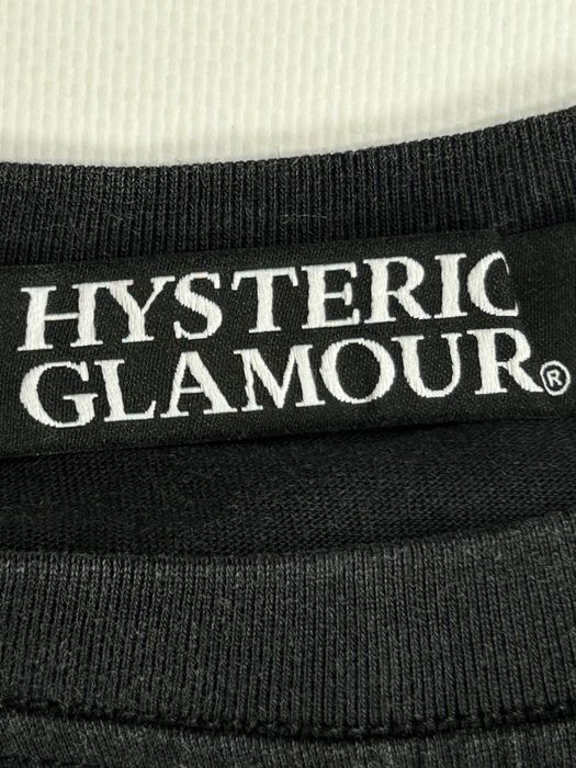 Hysteric Glamour футболка чорна червня хістерік гламур тішка t-shirt S M L XL