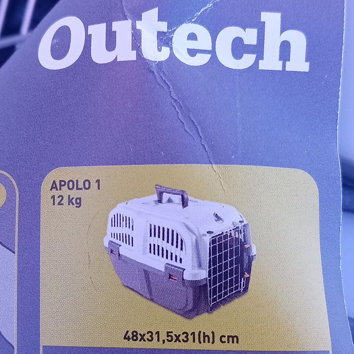 Caixa de transporte para um animal até 12 kg