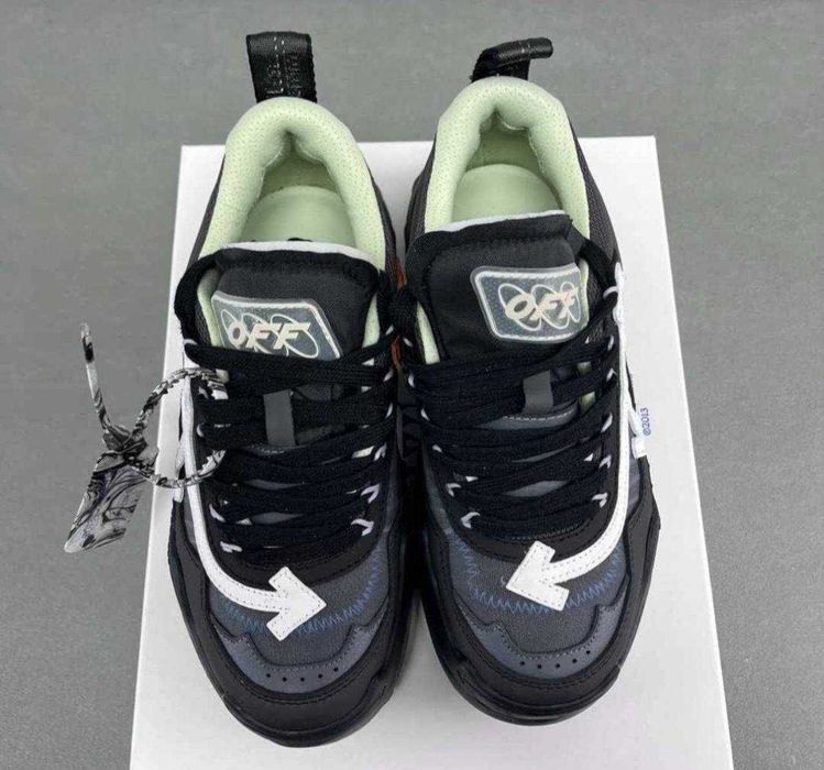 (БЕЗ ПЕРЕДОПЛАТИ)Off-White Odsy 1000 Black оф вайт одсі 1000 чорні