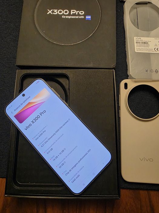 Vivo X200 Pro 16GB+16GB 512GB NOVO. Troca/retoma. Fatura, garantia, caixa, Acessórios, capas