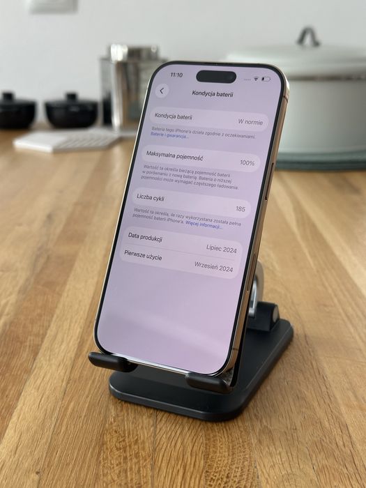 iPhone 16 Pro Desert Titanium jak nowy!