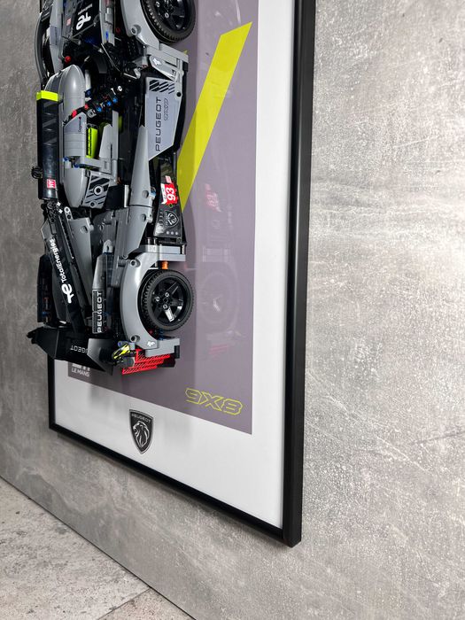 Рамка на Стіну для Конструктора LEGO Technic Peugeot Пежо 24H - 42156