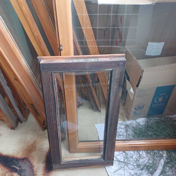 Окна б.у. деревянные