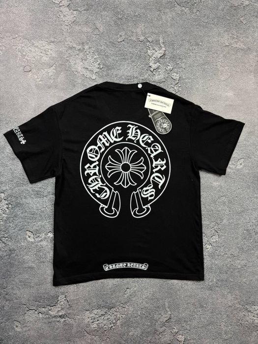 Футболка Chrome Hearts чорні і біла