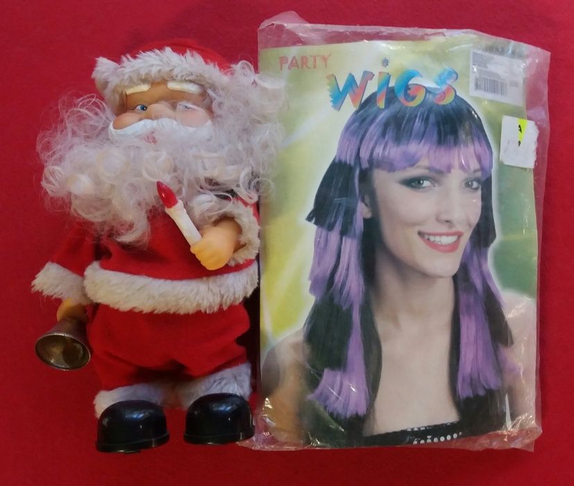 Дед Мороз.Парик карнавальный.
