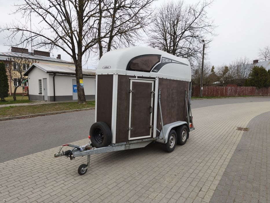 Przyczepa konna dla koni na 1.5 konia 2004r Atec 1200DMC !!