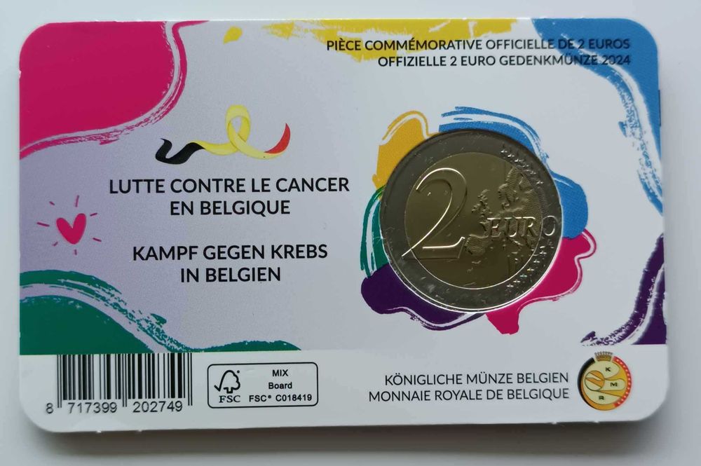2€ -  Bélgica 2024