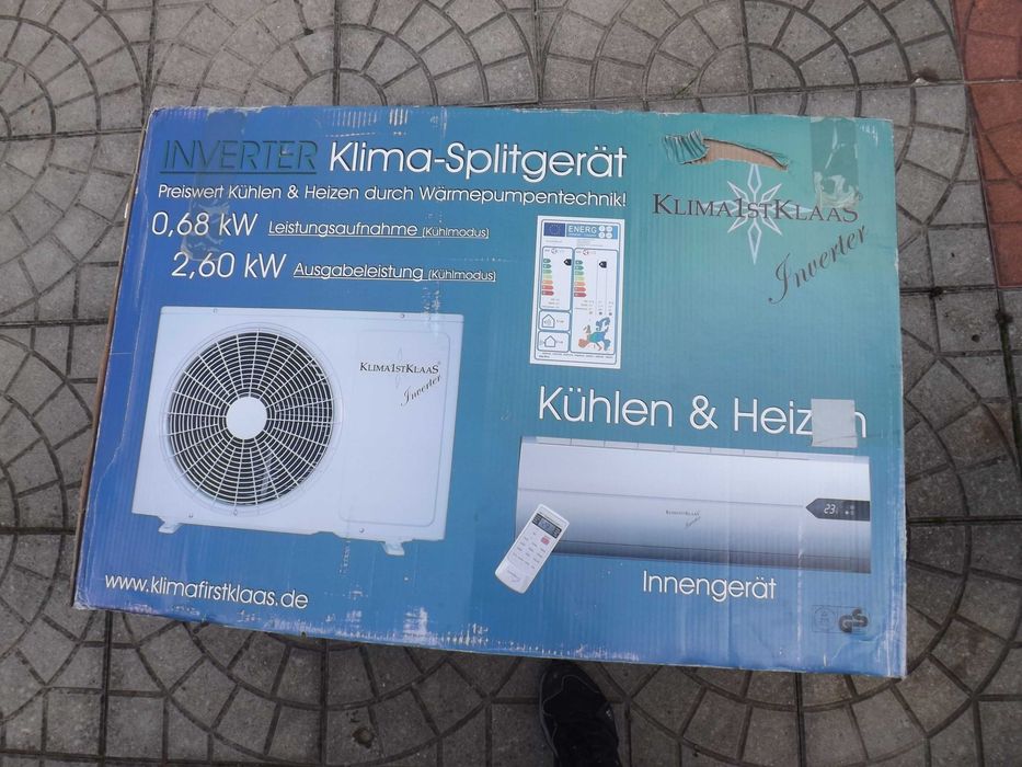 Pompa ciepla.klimatyzacja,zimno,ciepło/inverter,splitgerat,pilot