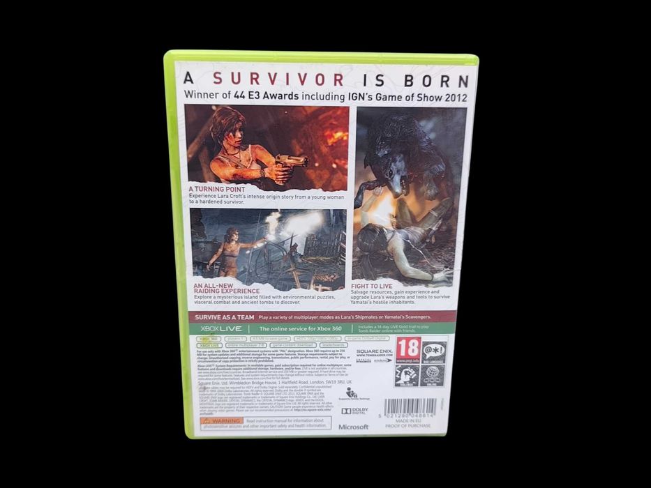 Gra Xbox 360 Tomb Raider