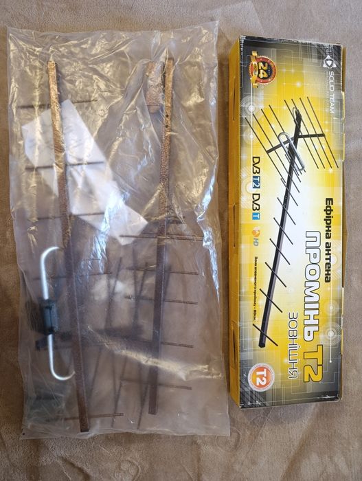 Эфирная наружная антенна Т2, Промінь, Украина