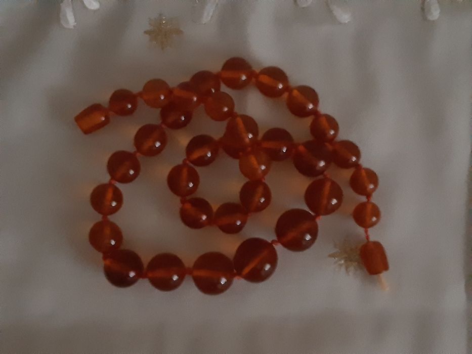 Бусы натуральный янтарь винтаж СССР