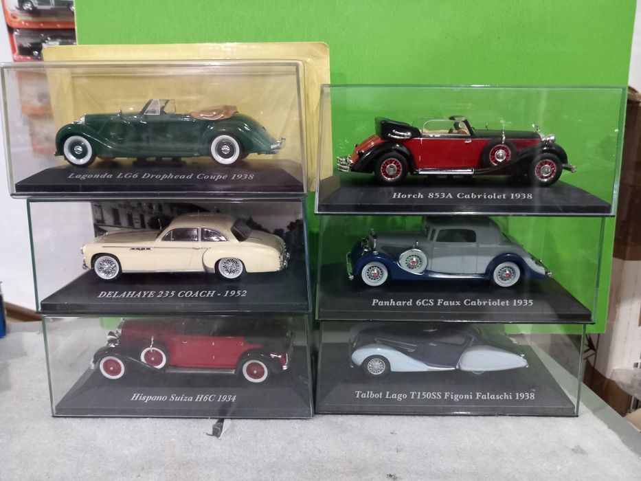 Miniaturas Altaya de coleções francesas