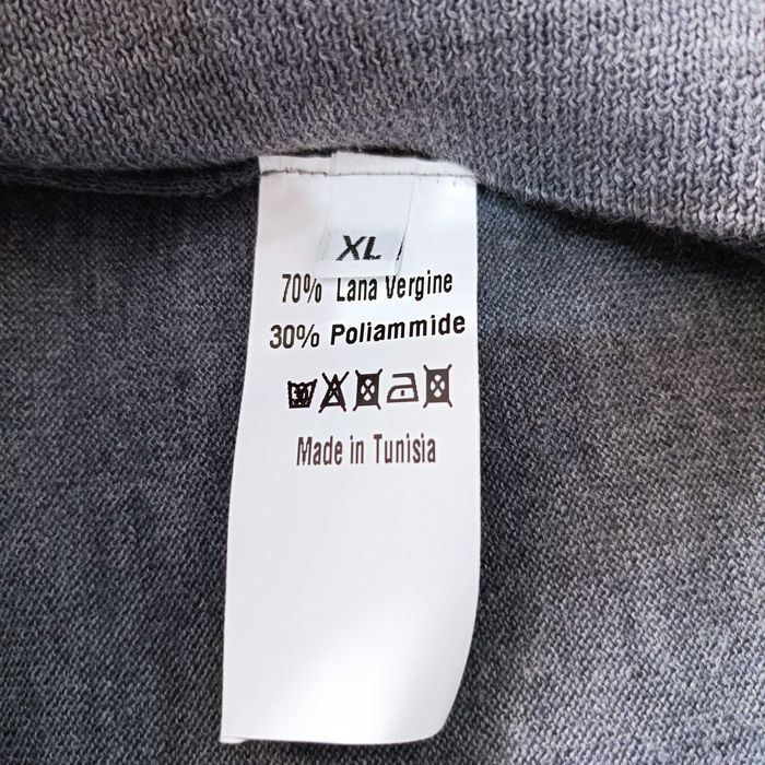 Sweter Trussardi popielaty roz.XL nowy org.
