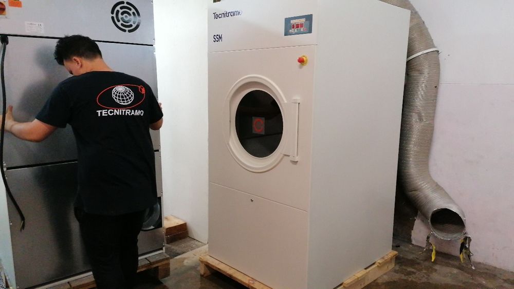 Tecnitramo Portugal máquina de lavandaria Self-service industrial