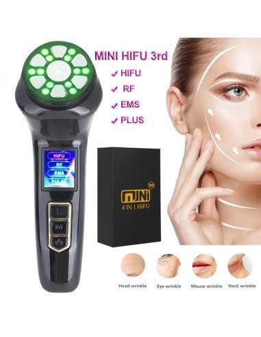 Aparelho Beleza HIFU 4 em 1 Profissional Lifting, RF, EMS e Pulso NOVO