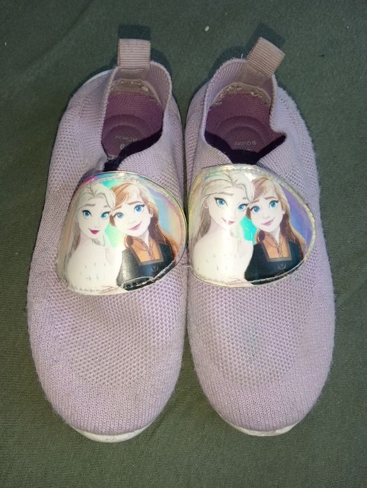 Sneakersy/trampki dz wsuwane CCC fioletowe Kraina Lodu Frozen,rozm.29