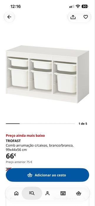 TROFAST Comb arrumação