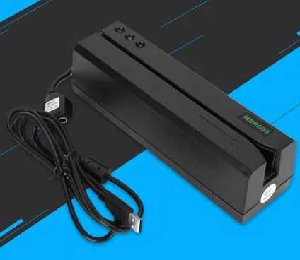 Leitor e Gravador de Cartões Banda Magnética MSR605