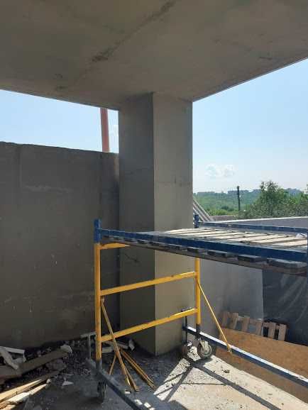 Штукатурка стен машинная, Полусухая стяжка полов, Малярка, Декоративка